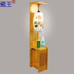 瓷王陶瓷木新古典鏤空雕花落地燈L6203 價格、圖片與品牌信息一覽